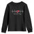 Trinidad And Tobago Heartbeat ECG Pulse Trinidadian Flag Youth Sweatshirt - Wonder Print Shop