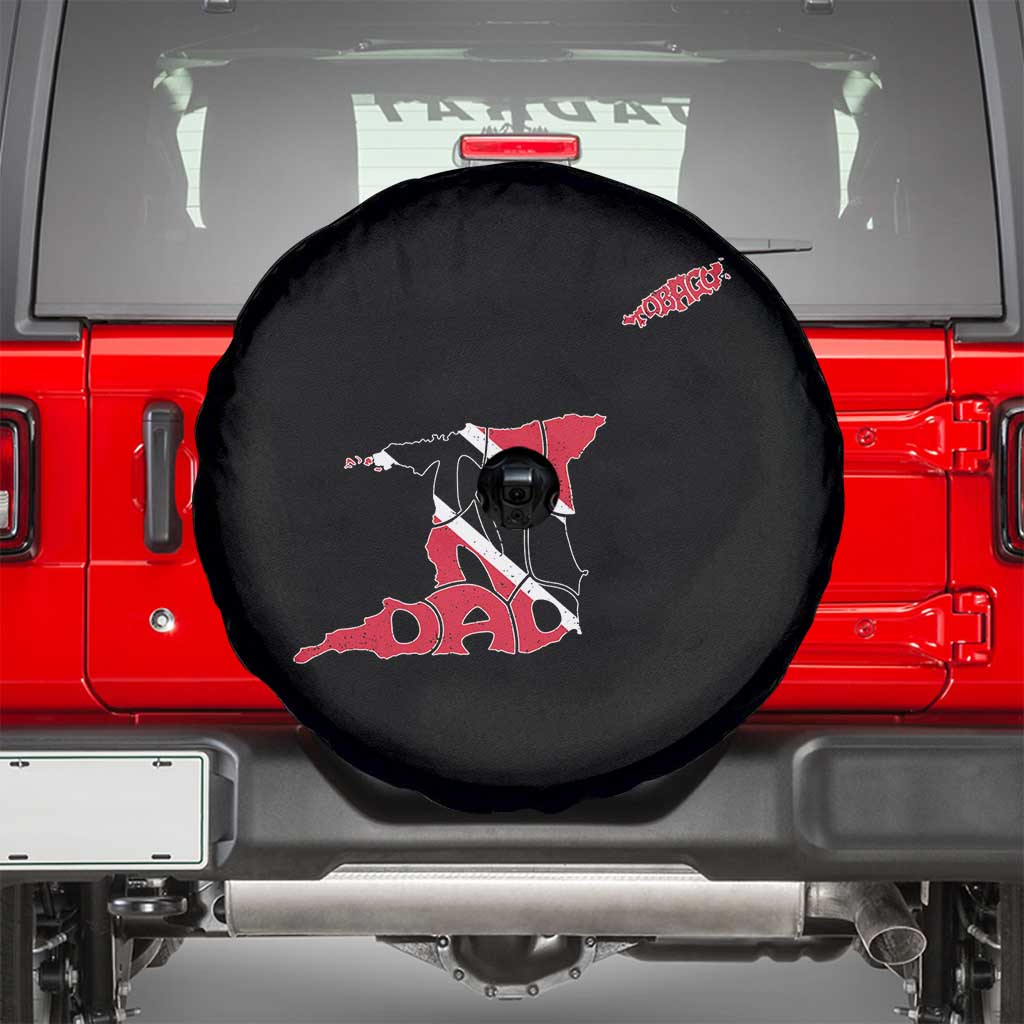 Trinidad And Tobago Spare Tire Cover Pride Trinidadian Roots Flag - Wonder Print Shop