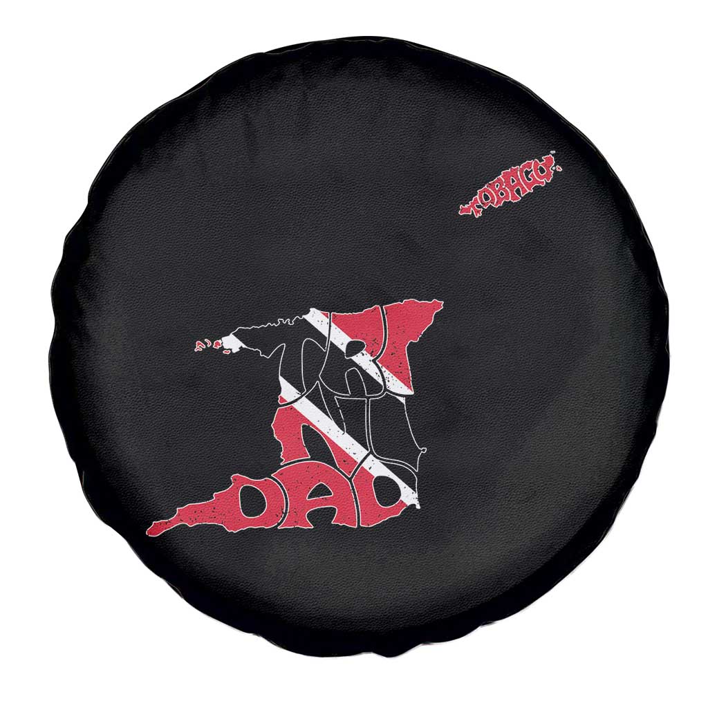 Trinidad And Tobago Spare Tire Cover Pride Trinidadian Roots Flag - Wonder Print Shop