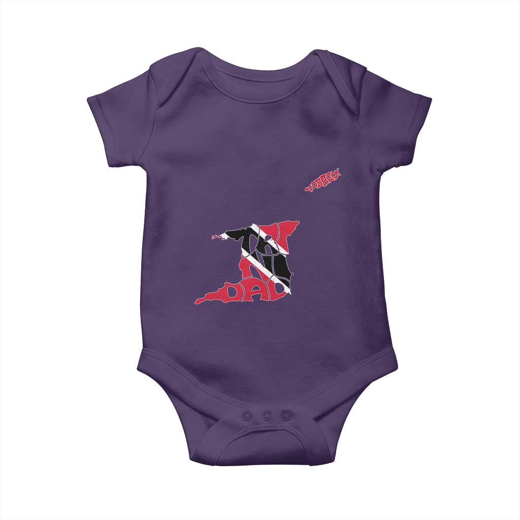 Trinidad And Tobago Baby Onesie Pride Trinidadian Roots Flag - Wonder Print Shop