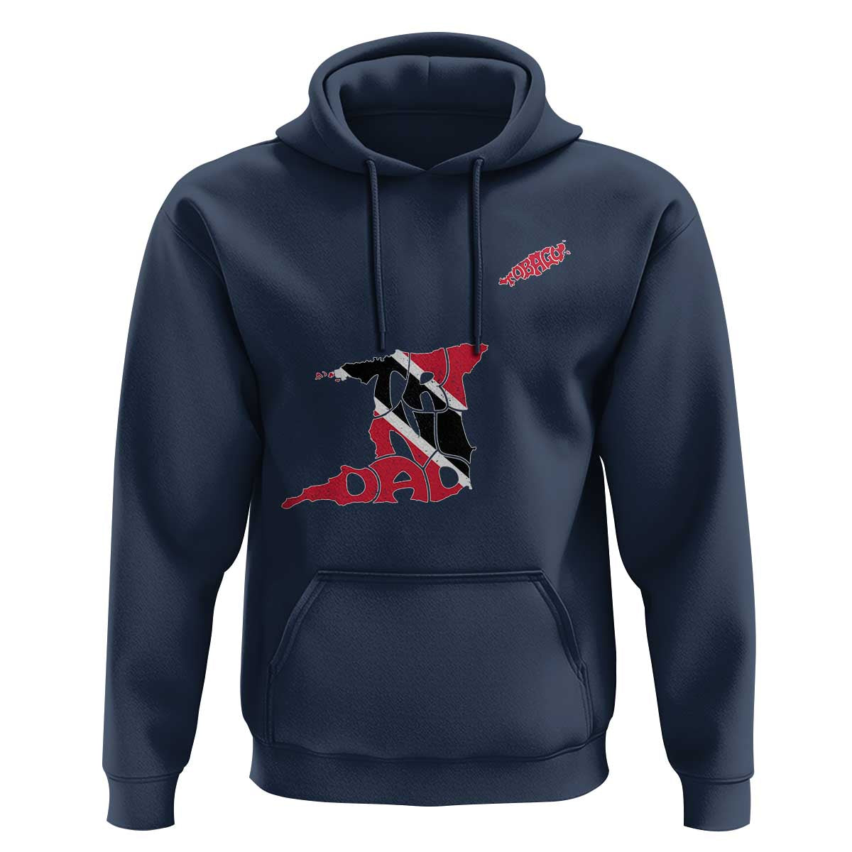 Trinidad And Tobago Hoodie Pride Trinidadian Roots Flag - Wonder Print Shop