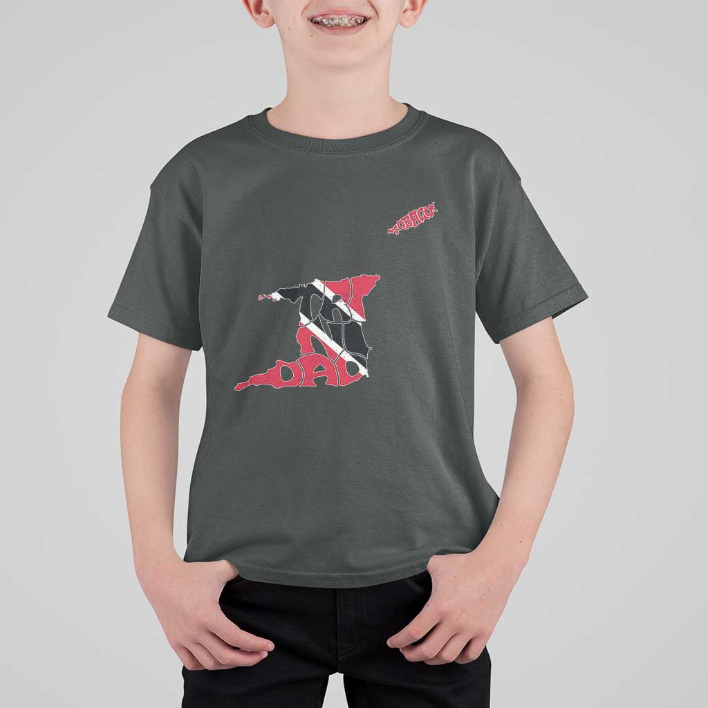 Trinidad And Tobago T Shirt For Kid Pride Trinidadian Roots Flag - Wonder Print Shop