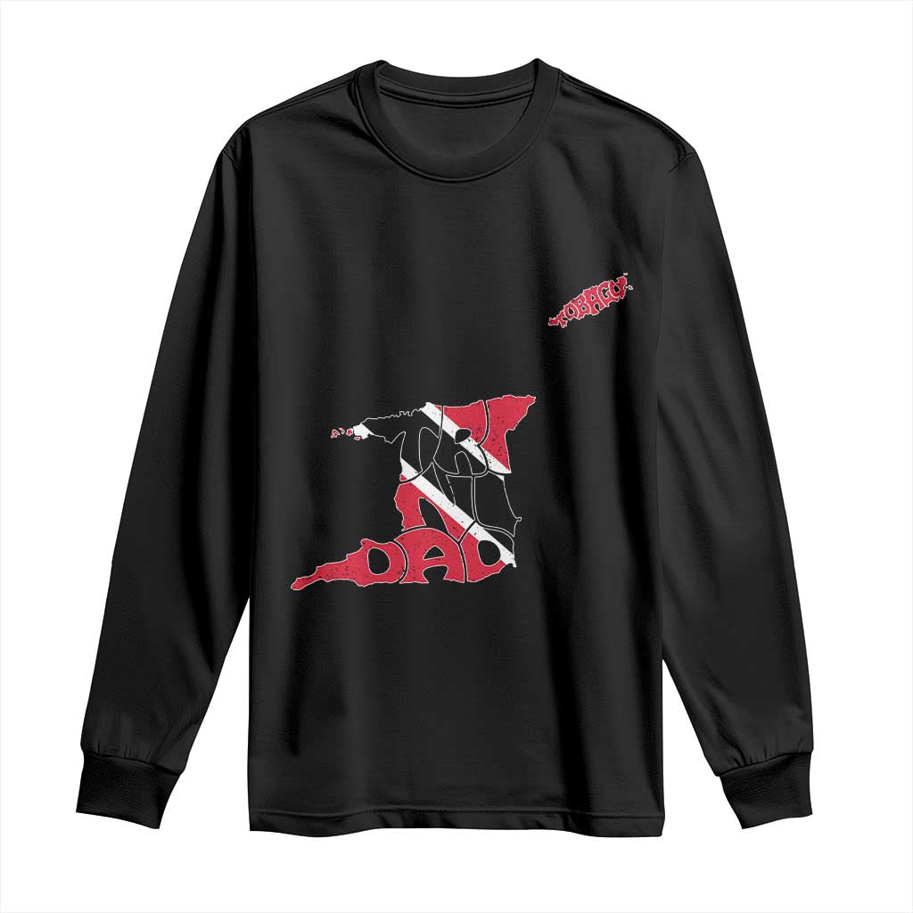 Trinidad And Tobago Long Sleeve Shirt Pride Trinidadian Roots Flag - Wonder Print Shop