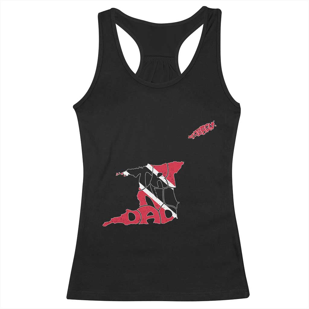 Trinidad And Tobago Racerback Tank Top Pride Trinidadian Roots Flag - Wonder Print Shop