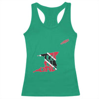 Trinidad And Tobago Racerback Tank Top Pride Trinidadian Roots Flag - Wonder Print Shop