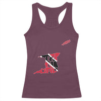 Trinidad And Tobago Racerback Tank Top Pride Trinidadian Roots Flag - Wonder Print Shop