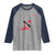 Trinidad And Tobago Raglan Shirt Pride Trinidadian Roots Flag - Wonder Print Shop