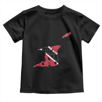 Trinidad And Tobago Toddler T Shirt Pride Trinidadian Roots Flag - Wonder Print Shop