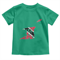 Trinidad And Tobago Toddler T Shirt Pride Trinidadian Roots Flag - Wonder Print Shop