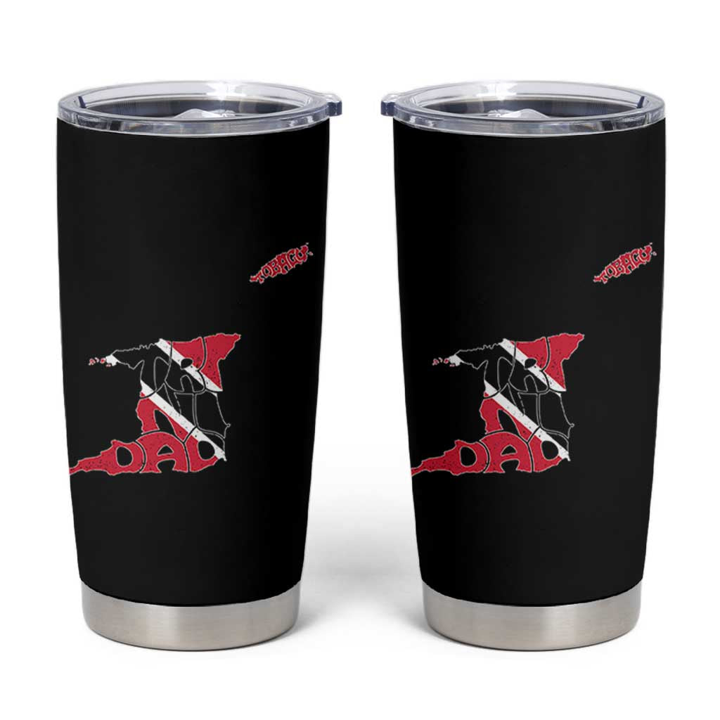 Trinidad And Tobago Tumbler Cup Pride Trinidadian Roots Flag - Wonder Print Shop