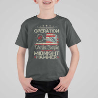 Operation Midnight Hammer T Shirt For Kid Bomber Jet Vintage Betsy Ross Flag - Wonder Print Shop