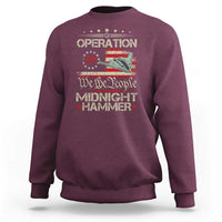 Operation Midnight Hammer Sweatshirt Bomber Jet Vintage Betsy Ross Flag - Wonder Print Shop