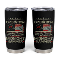 Operation Midnight Hammer Tumbler Cup Bomber Jet Vintage Betsy Ross Flag - Wonder Print Shop