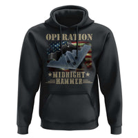 Operation Midnight Hammer Hoodie Bomber Jet American Flag - Wonder Print Shop