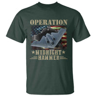 Operation Midnight Hammer T Shirt Bomber Jet American Flag - Wonder Print Shop