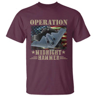 Operation Midnight Hammer T Shirt Bomber Jet American Flag - Wonder Print Shop