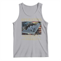 Operation Midnight Hammer Tank Top Bomber Jet American Flag - Wonder Print Shop