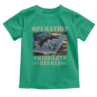 Operation Midnight Hammer Toddler T Shirt Bomber Jet American Flag - Wonder Print Shop