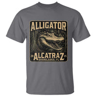 Funny Alligator Alcatraz T Shirt Florida Everglades Alligatraz Meme 2025 - Wonder Print Shop