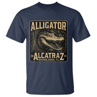 Funny Alligator Alcatraz T Shirt Florida Everglades Alligatraz Meme 2025 - Wonder Print Shop