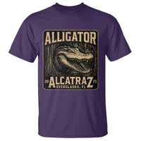 Funny Alligator Alcatraz T Shirt Florida Everglades Alligatraz Meme 2025 - Wonder Print Shop