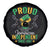 Jamaica Independence Day Spare Tire Cover Proud Jamaican Hand Fist Break The Chain - Wonder Print Shop
