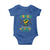 Jamaica Independence Day Baby Onesie Proud Jamaican Hand Fist Break The Chain - Wonder Print Shop