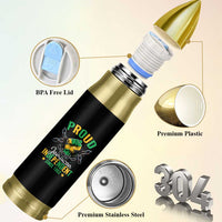 Jamaica Independence Day Bullet Tumbler Proud Jamaican Hand Fist Break The Chain - Wonder Print Shop