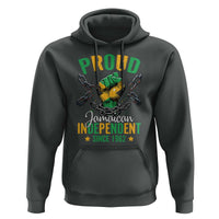 Jamaica Independence Day Hoodie Proud Jamaican Hand Fist Break The Chain - Wonder Print Shop