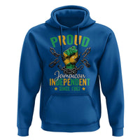 Jamaica Independence Day Hoodie Proud Jamaican Hand Fist Break The Chain - Wonder Print Shop
