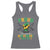 Jamaica Independence Day Racerback Tank Top Proud Jamaican Hand Fist Break The Chain - Wonder Print Shop