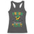 Jamaica Independence Day Racerback Tank Top Proud Jamaican Hand Fist Break The Chain - Wonder Print Shop
