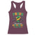 Jamaica Independence Day Racerback Tank Top Proud Jamaican Hand Fist Break The Chain - Wonder Print Shop