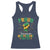Jamaica Independence Day Racerback Tank Top Proud Jamaican Hand Fist Break The Chain - Wonder Print Shop