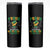 Jamaica Independence Day Skinny Tumbler Proud Jamaican Hand Fist Break The Chain - Wonder Print Shop