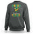 Jamaica Independence Day Sweatshirt Proud Jamaican Hand Fist Break The Chain - Wonder Print Shop