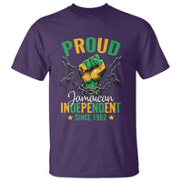 Jamaica Independence Day T Shirt Proud Jamaican Hand Fist Break The Chain - Wonder Print Shop
