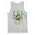 Jamaica Independence Day Tank Top Proud Jamaican Hand Fist Break The Chain - Wonder Print Shop