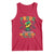 Jamaica Independence Day Tank Top Proud Jamaican Hand Fist Break The Chain - Wonder Print Shop