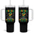 Jamaica Independence Day Tumbler With Handle Proud Jamaican Hand Fist Break The Chain - Wonder Print Shop