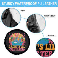 Funny Daddys Lil Squirter Spare Tire Cover Inappropriate Adult Humor Squirting Whale - Wonder Print Shop