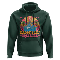 Funny Daddys Lil Squirter Hoodie Inappropriate Adult Humor Squirting Whale - Wonder Print Shop