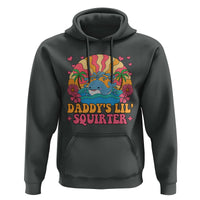 Funny Daddys Lil Squirter Hoodie Inappropriate Adult Humor Squirting Whale - Wonder Print Shop