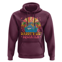 Funny Daddys Lil Squirter Hoodie Inappropriate Adult Humor Squirting Whale - Wonder Print Shop