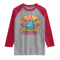 Funny Daddys Lil Squirter Raglan Shirt Inappropriate Adult Humor Squirting Whale - Wonder Print Shop