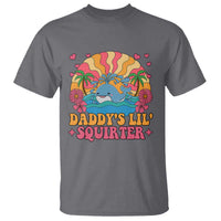 Funny Daddys Lil Squirter T Shirt Inappropriate Adult Humor Squirting Whale - Wonder Print Shop