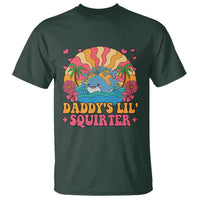 Funny Daddys Lil Squirter T Shirt Inappropriate Adult Humor Squirting Whale - Wonder Print Shop