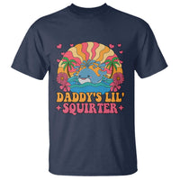 Funny Daddys Lil Squirter T Shirt Inappropriate Adult Humor Squirting Whale - Wonder Print Shop
