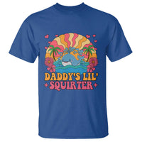 Funny Daddys Lil Squirter T Shirt Inappropriate Adult Humor Squirting Whale - Wonder Print Shop