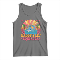 Funny Daddys Lil Squirter Tank Top Inappropriate Adult Humor Squirting Whale - Wonder Print Shop